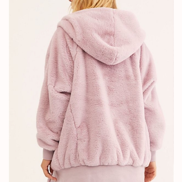 🔥LAST 1🔥NWT FREE PEOPLE OVERSIZED TEDDY JACKET - Picture 4 of 4